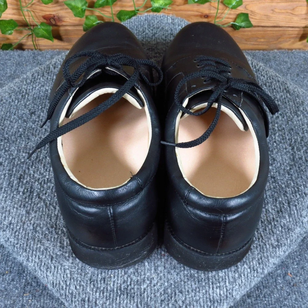 Apis Mt. Emey 9501 Mens Oxford Size 11 6E Orthopedic Therapeutic Black Leather